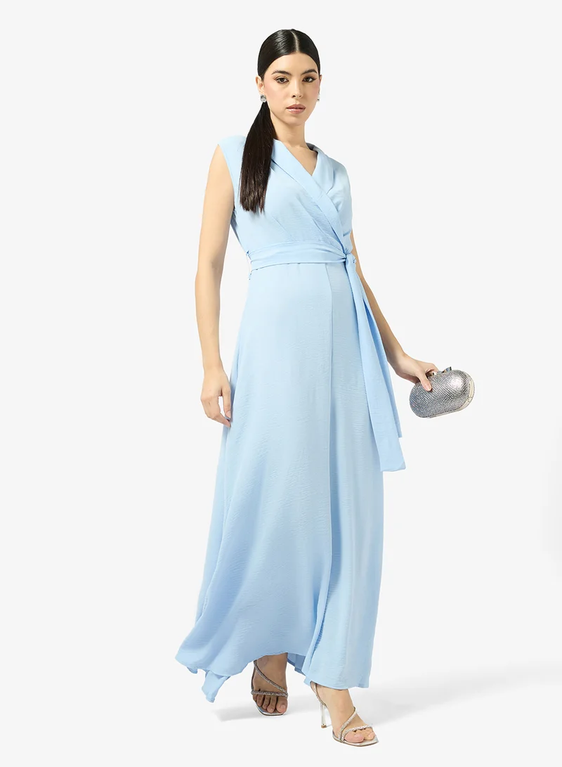 Ella  Sleeveless Wrap Dress for Women | Best Price UAE